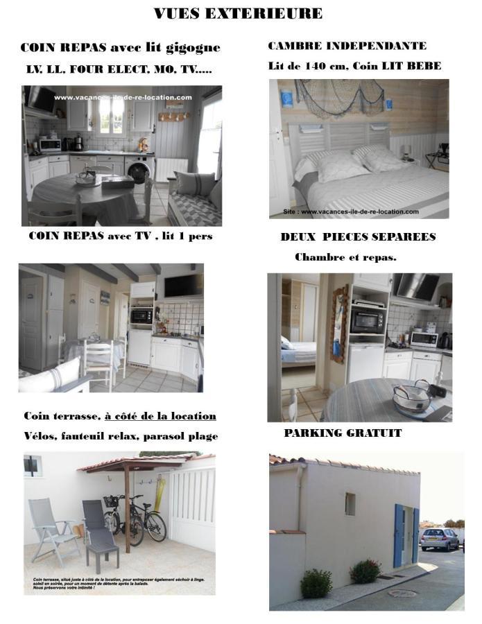 Ile De Re, La Danae, Velos, Wifi, Possibilite Cuisine, Linge, Parking Gratuit Saint-Martin-de-Ré 외부 사진